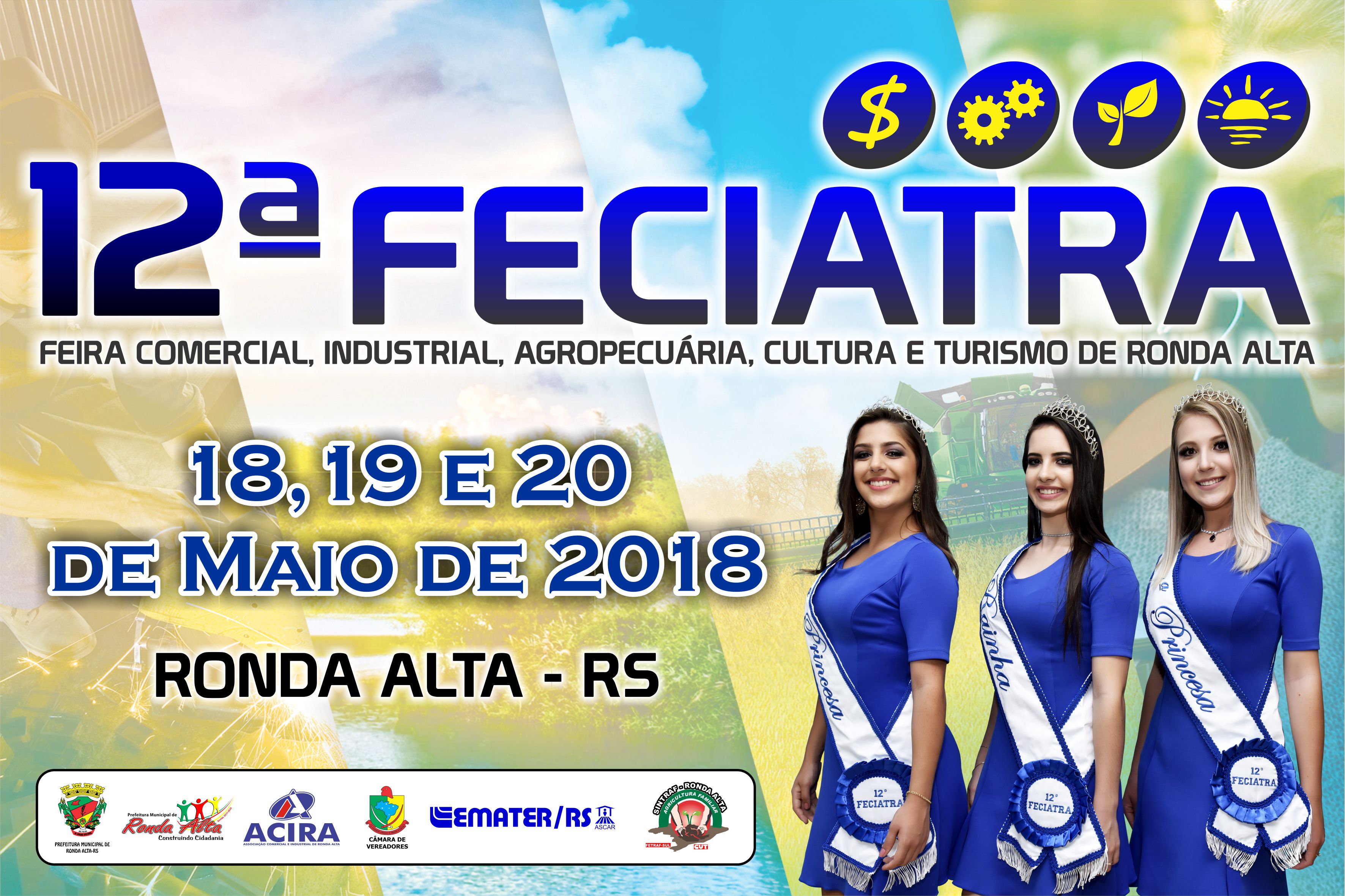 12ª FECIATRA, de 18 a 20 de maio de 2018. Participe!