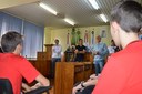 Alunos da escola HB visitam a Câmara de Vereadores Alunos da escola HB visitam a Câmara de Vereadores
