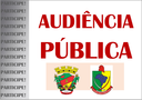 EDITAL DE CONVOCAÇÃO AUDIÊNCIA PÚBLICA EDITAL DE CONVOCAÇÃO AUDIÊNCIA PÚBLICA