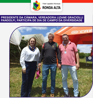 Poder Legislativo marca presença no Dia de Campo da Diversidade