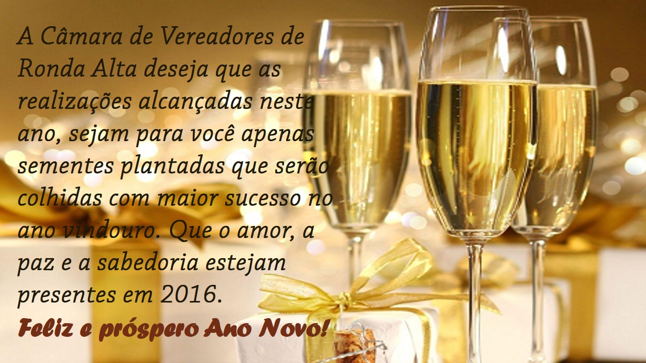 Feliz Ano Novo!