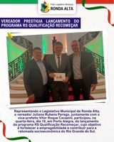  Lançamento do programa RS Qualificação Recomeçar