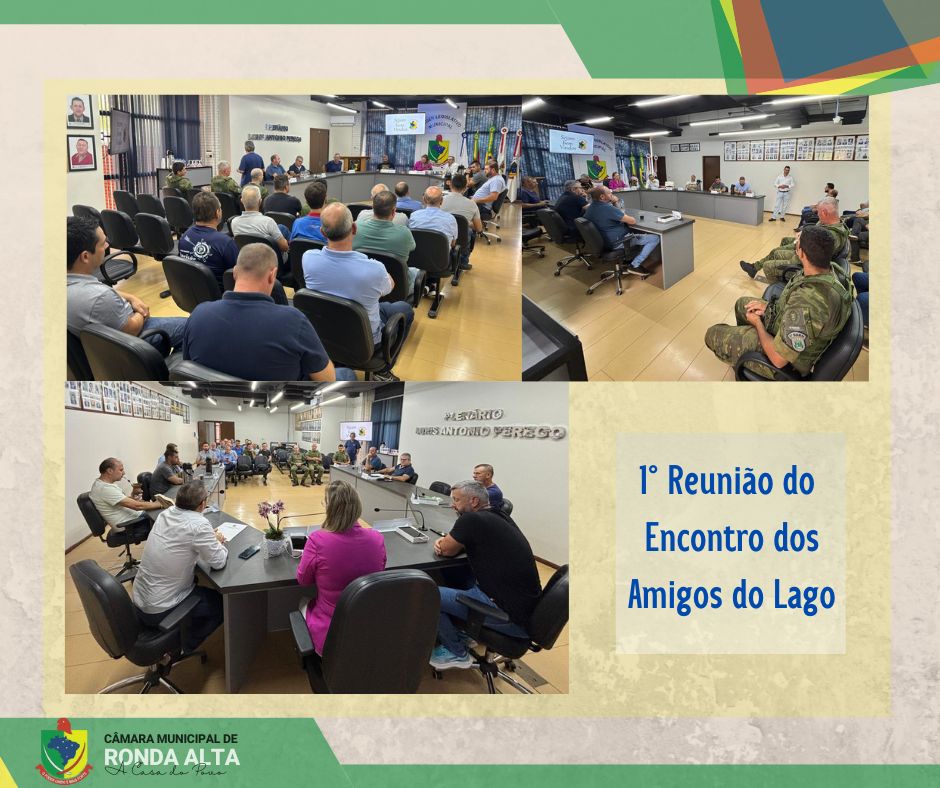  Primeira reunião do Encontro dos Amigos do Lago