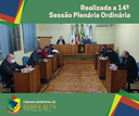 Realizada a 14ª Sessão Plenária Ordinária de 2021